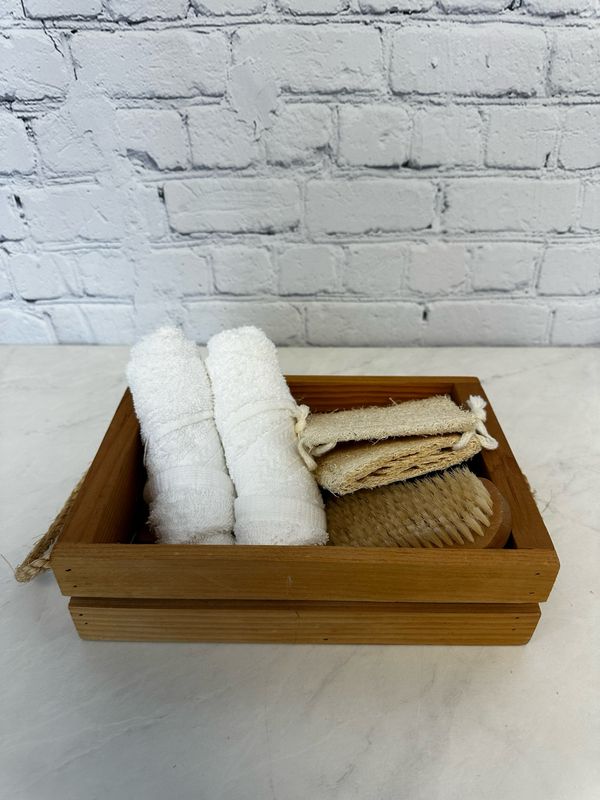 Bathroom Tray w/ Accessories