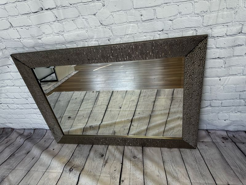 Etched Frame Mirror