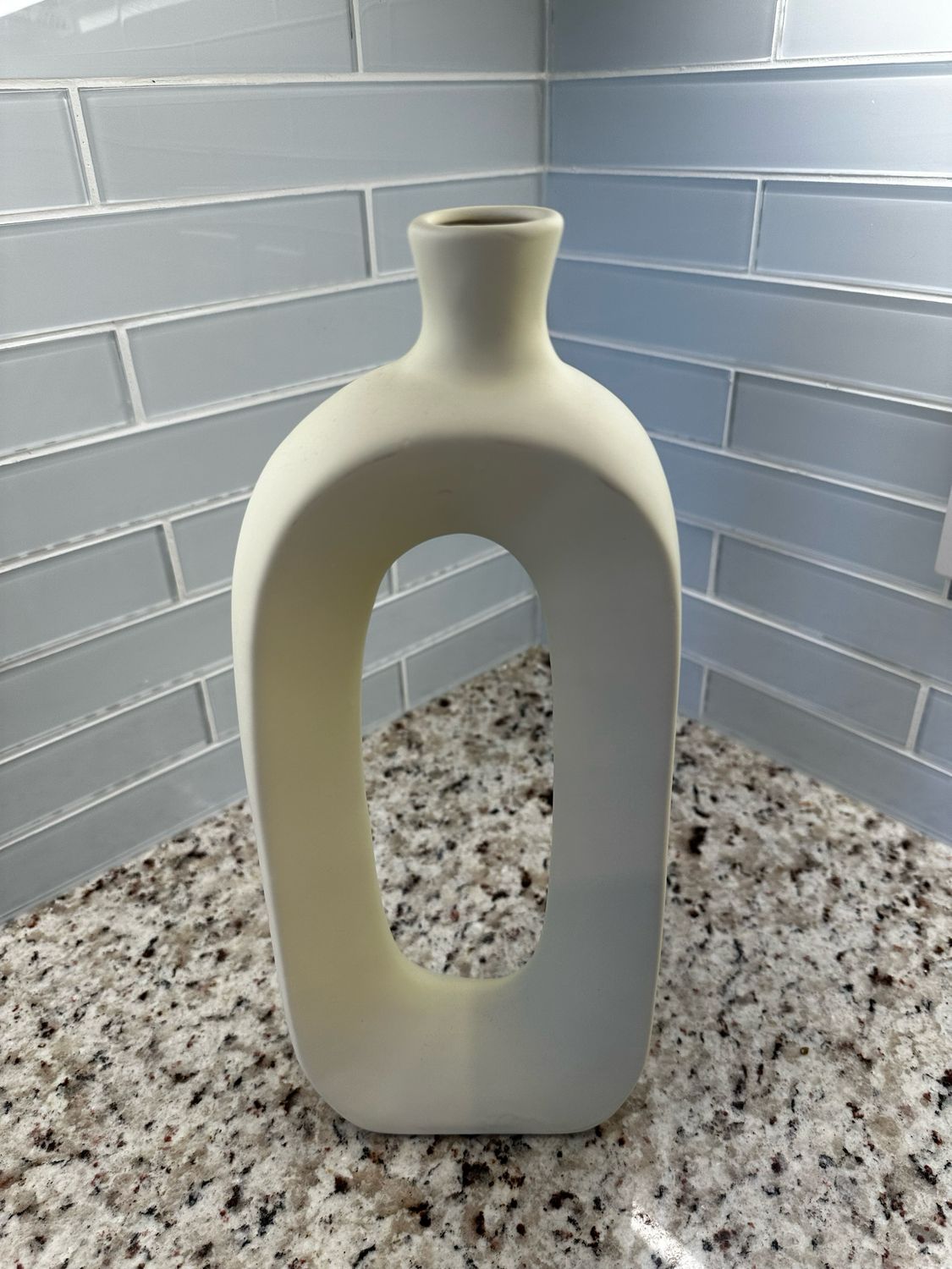 Large White Decorative Vase