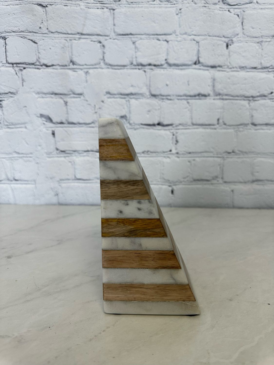 Single Marble Book End