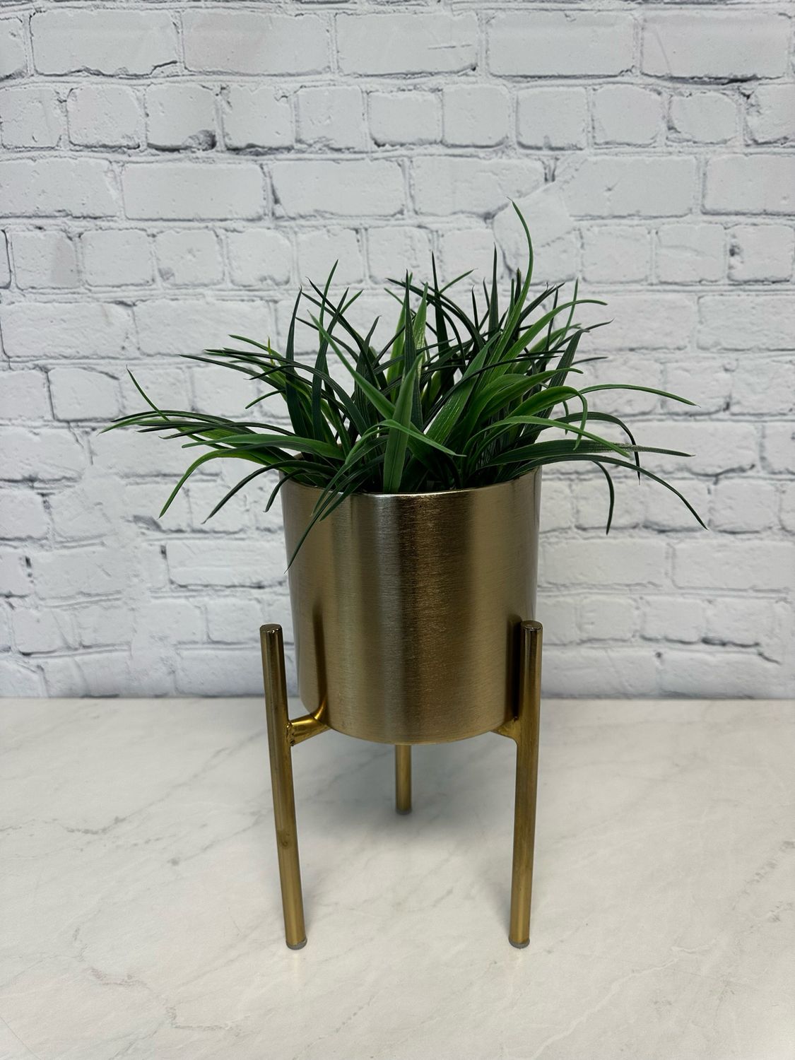 Gold Stand w/ Grass