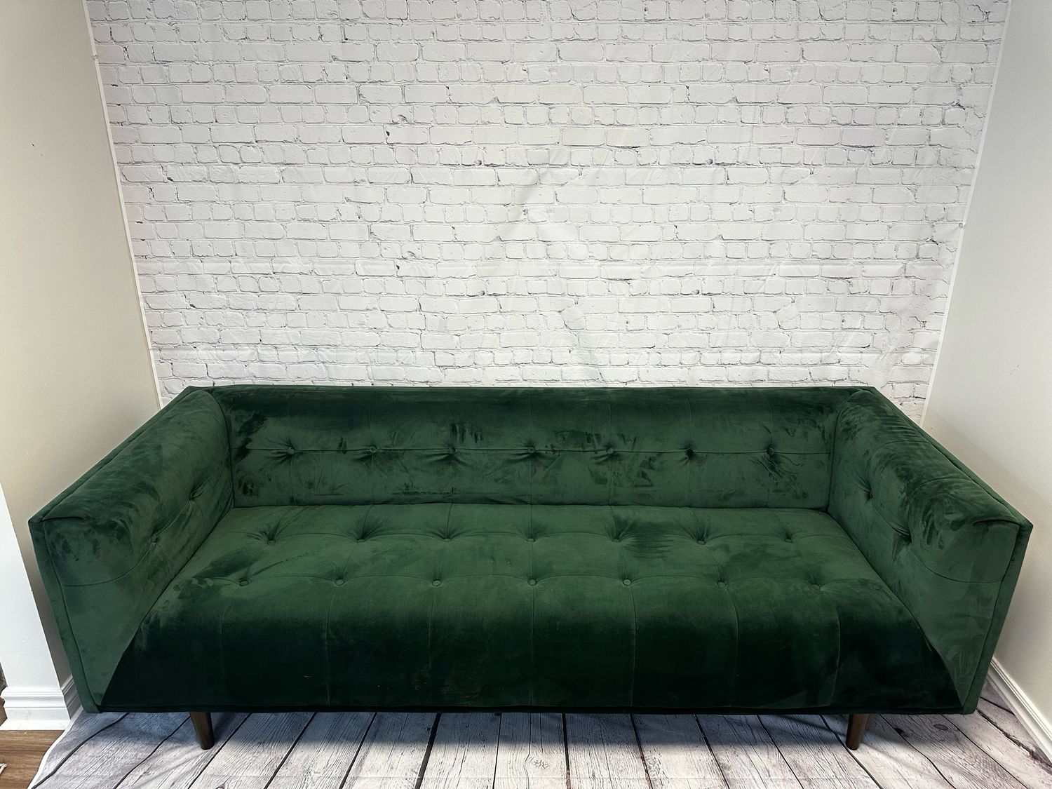 Emerald Green Sofa
