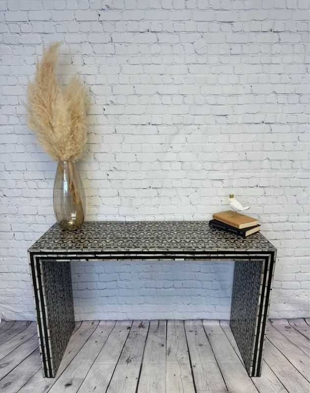 Rectangle Mosaic Console Table
