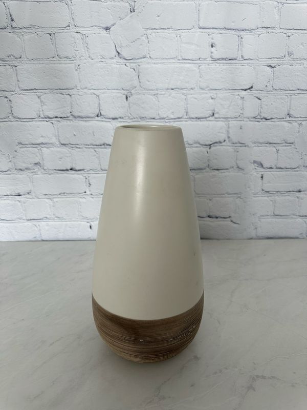 Medium Beige Decorative Vase