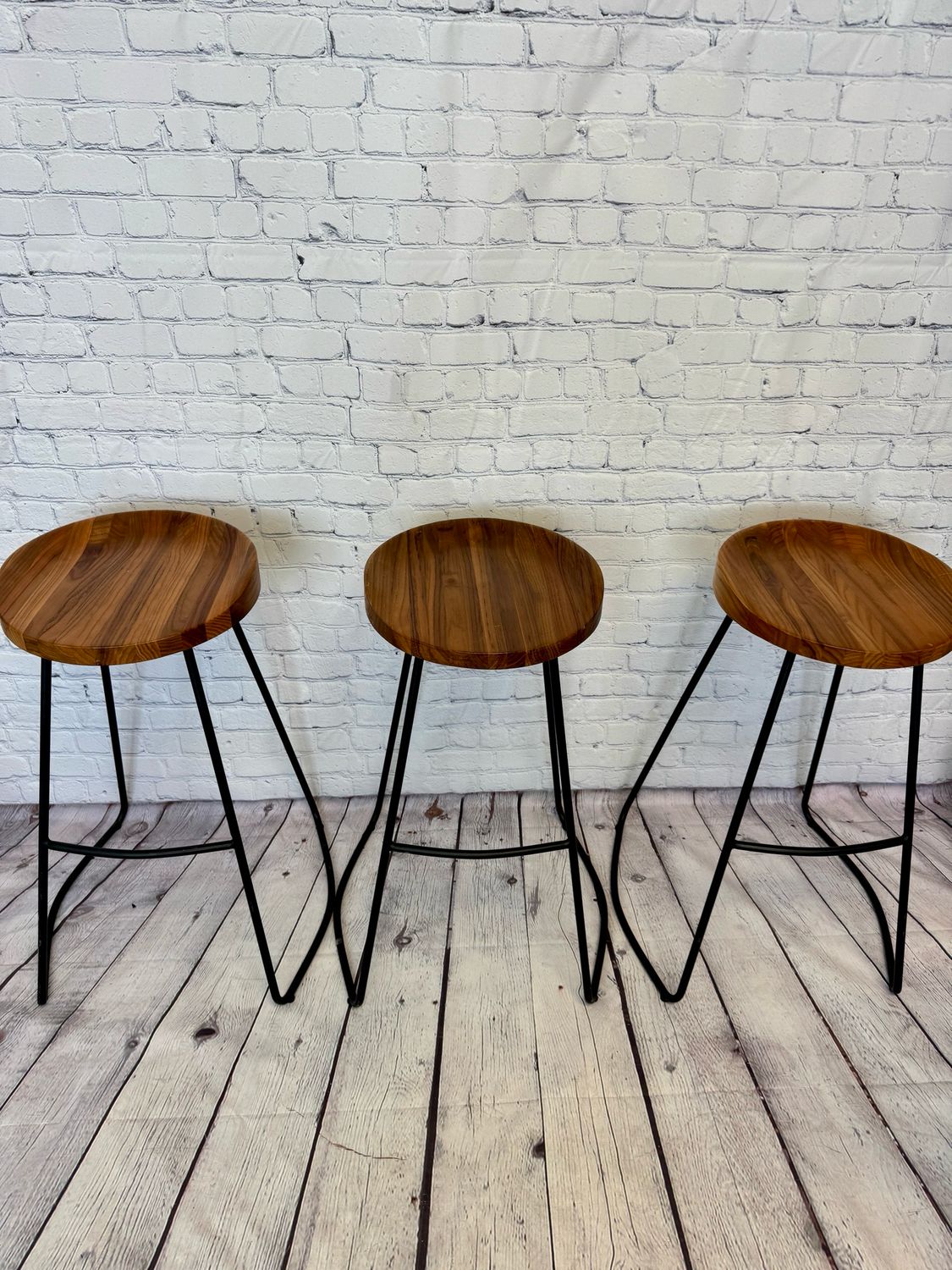 Farmhouse COUNTER Stool - Set Of 3
