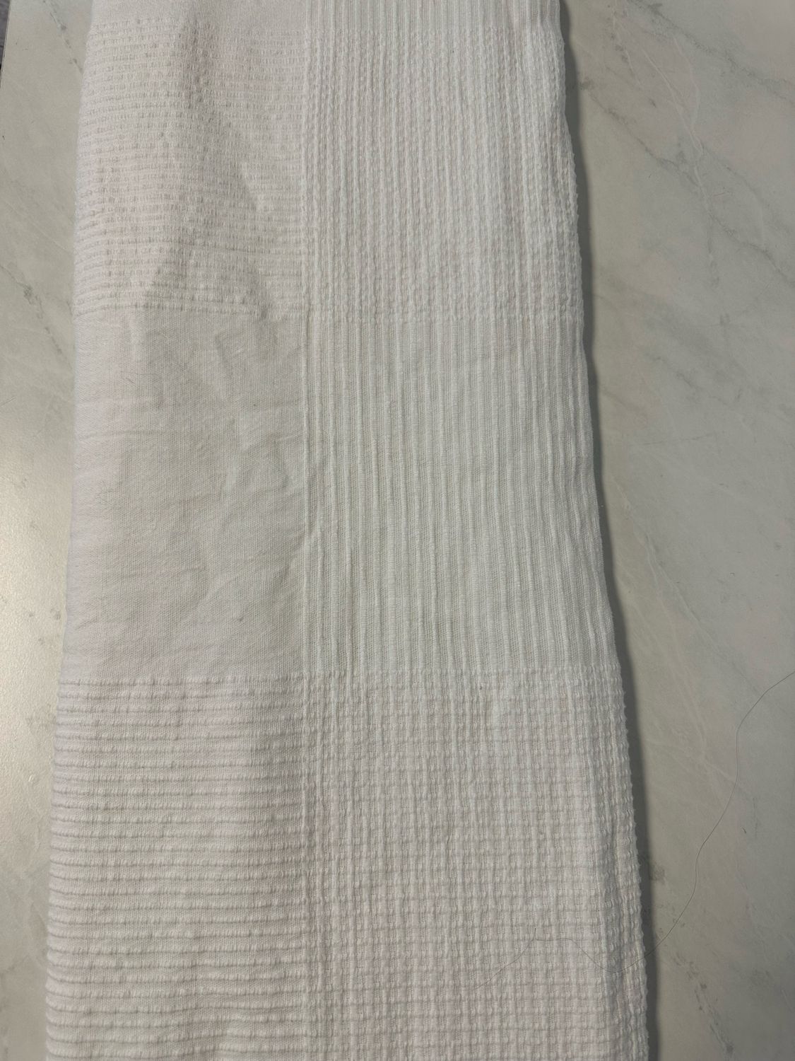 King White Throw