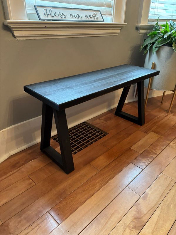 Locally Made Walnut Bench