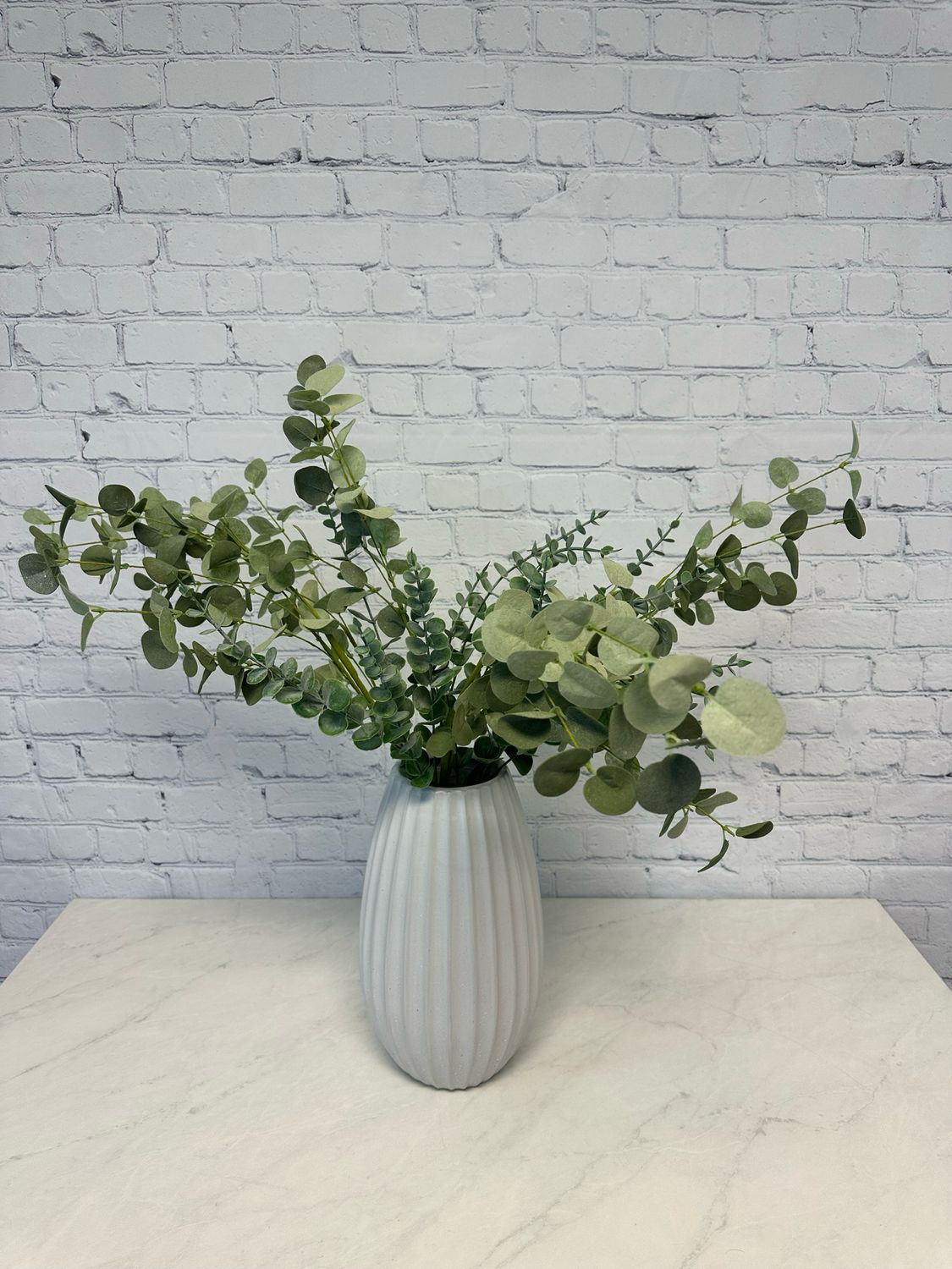 Chic White Vase