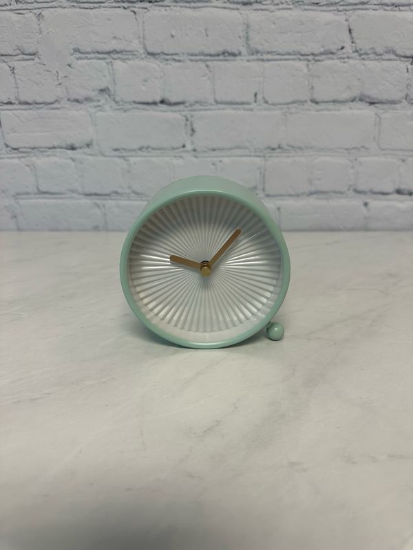 Teal Desk Clock