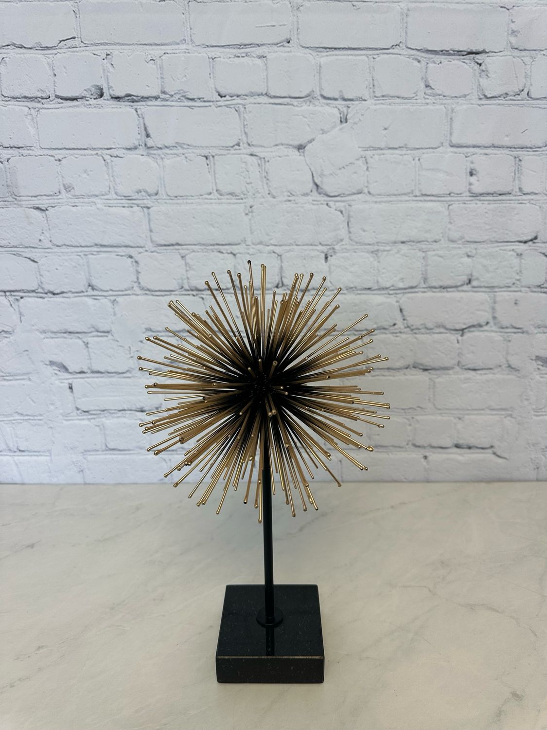 Gold Spike Shelf Decor