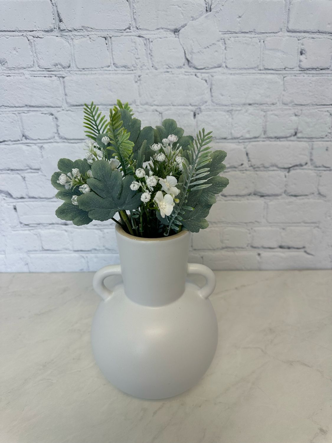 White Jug Vase