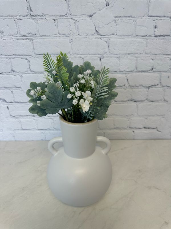 White Jug Vase
