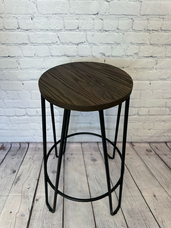 Wooden Bar Stools - Set Of 4
