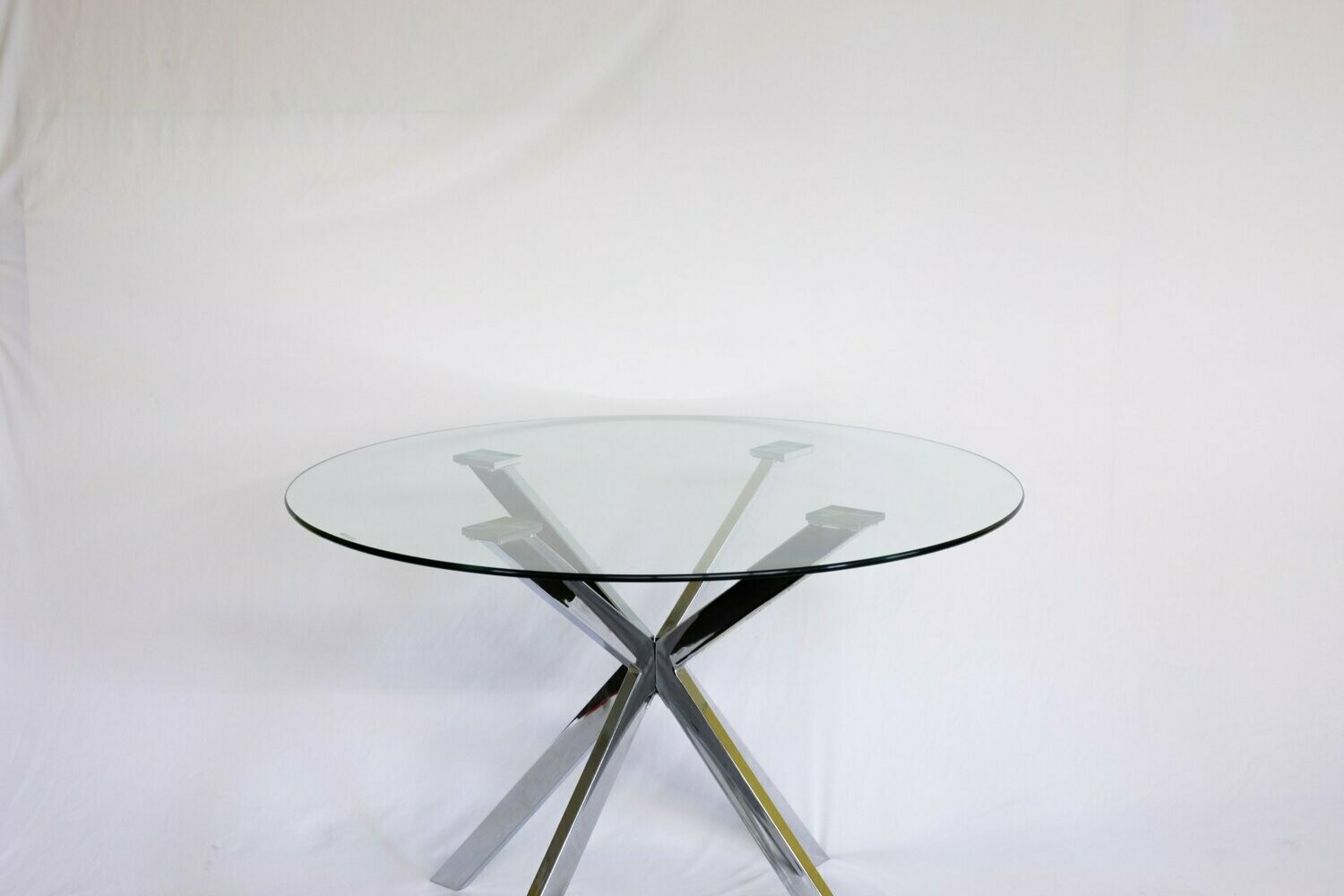Glass Top Dining Table - Seats 4
