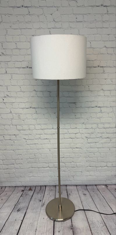 Silver Floor Lamp - 5 Foot