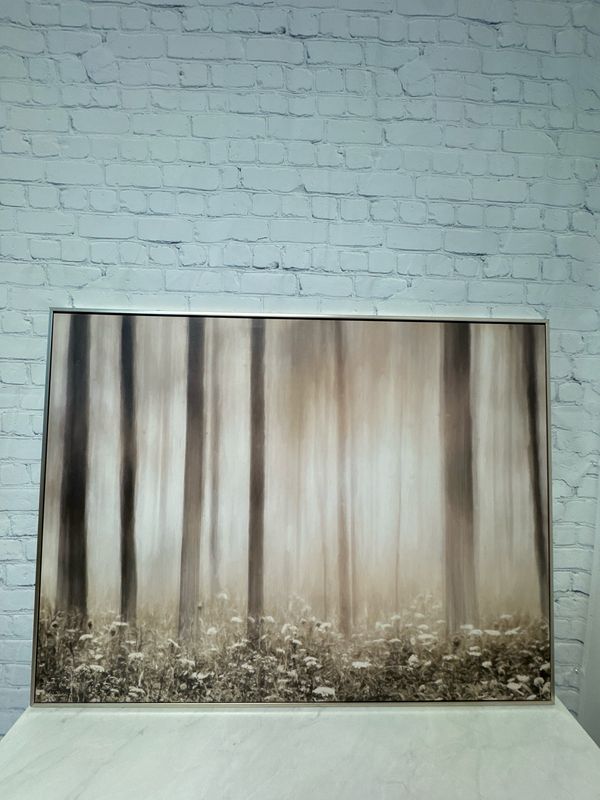 Neutral Paths Framed Canvas Neutral Paths Framed Canvas