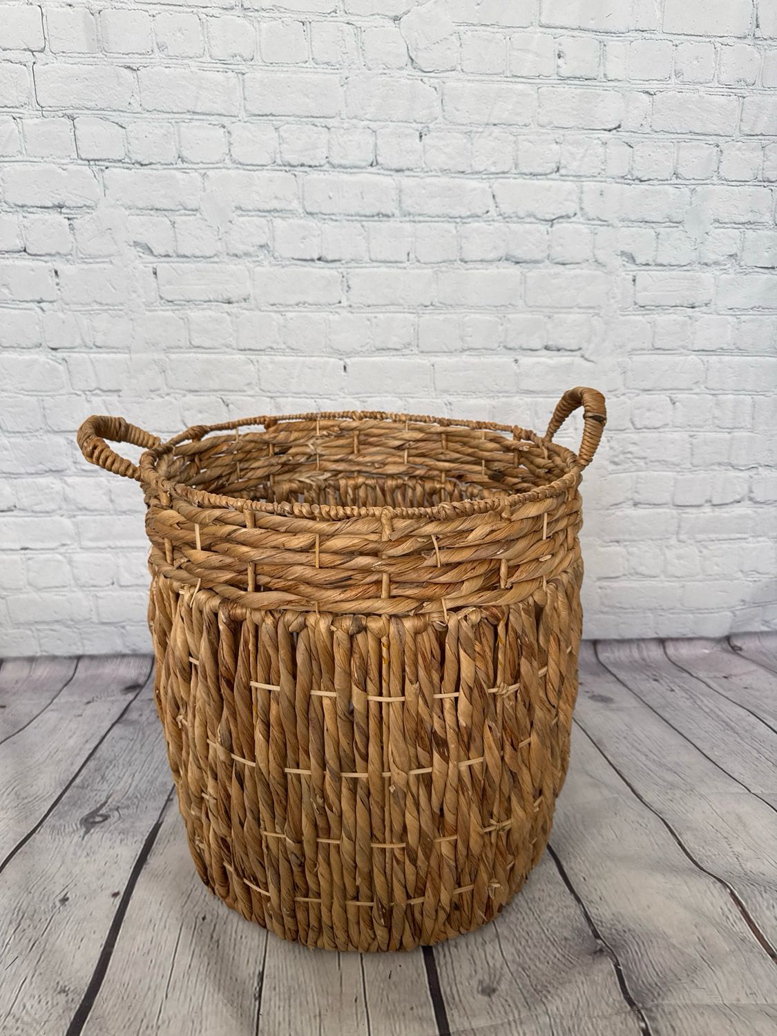 Large Wicker Floor Basket