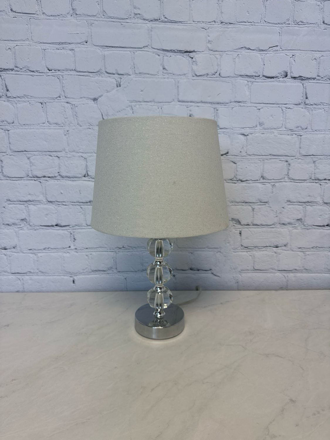 Short Glass Lamp
