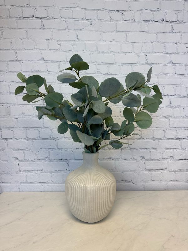 Textured Stone Vase Textured Stone Vase