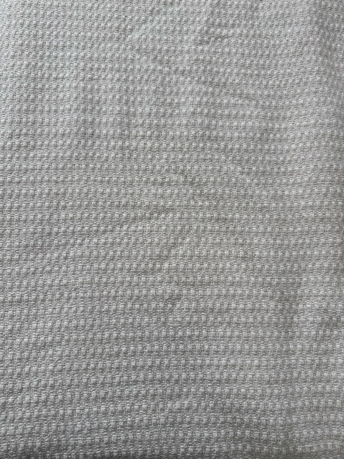 Off White Waffle Thick Quilt