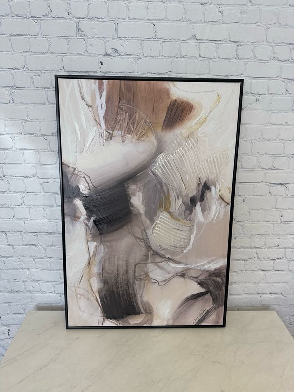 Moody Tones Framed Canvas