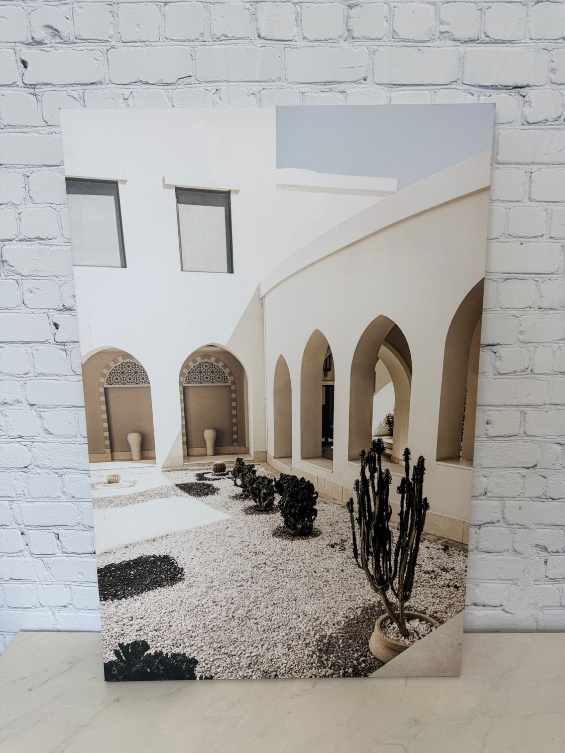 Sunny Archways Canvas