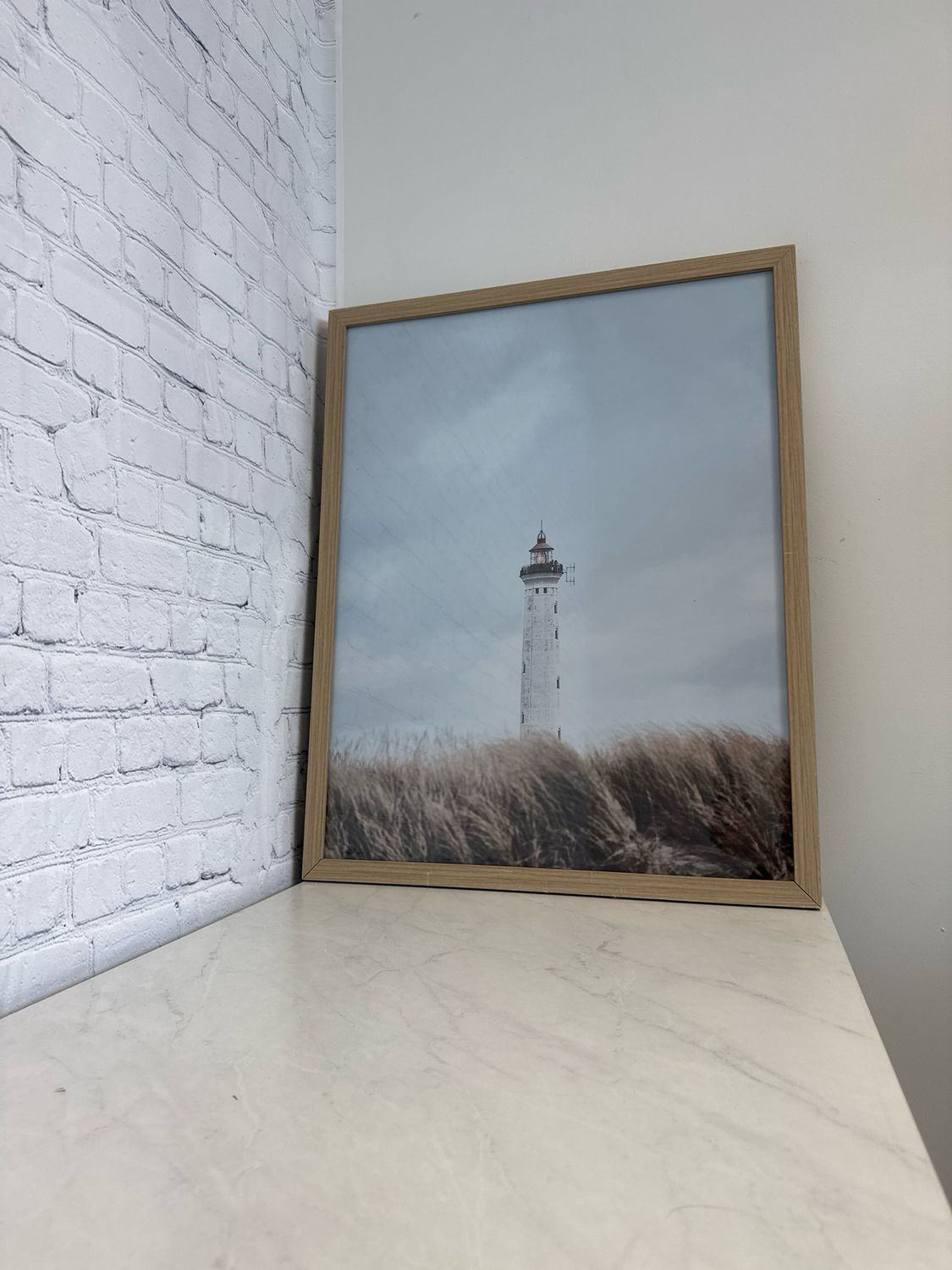 Framed Lighthouse Print