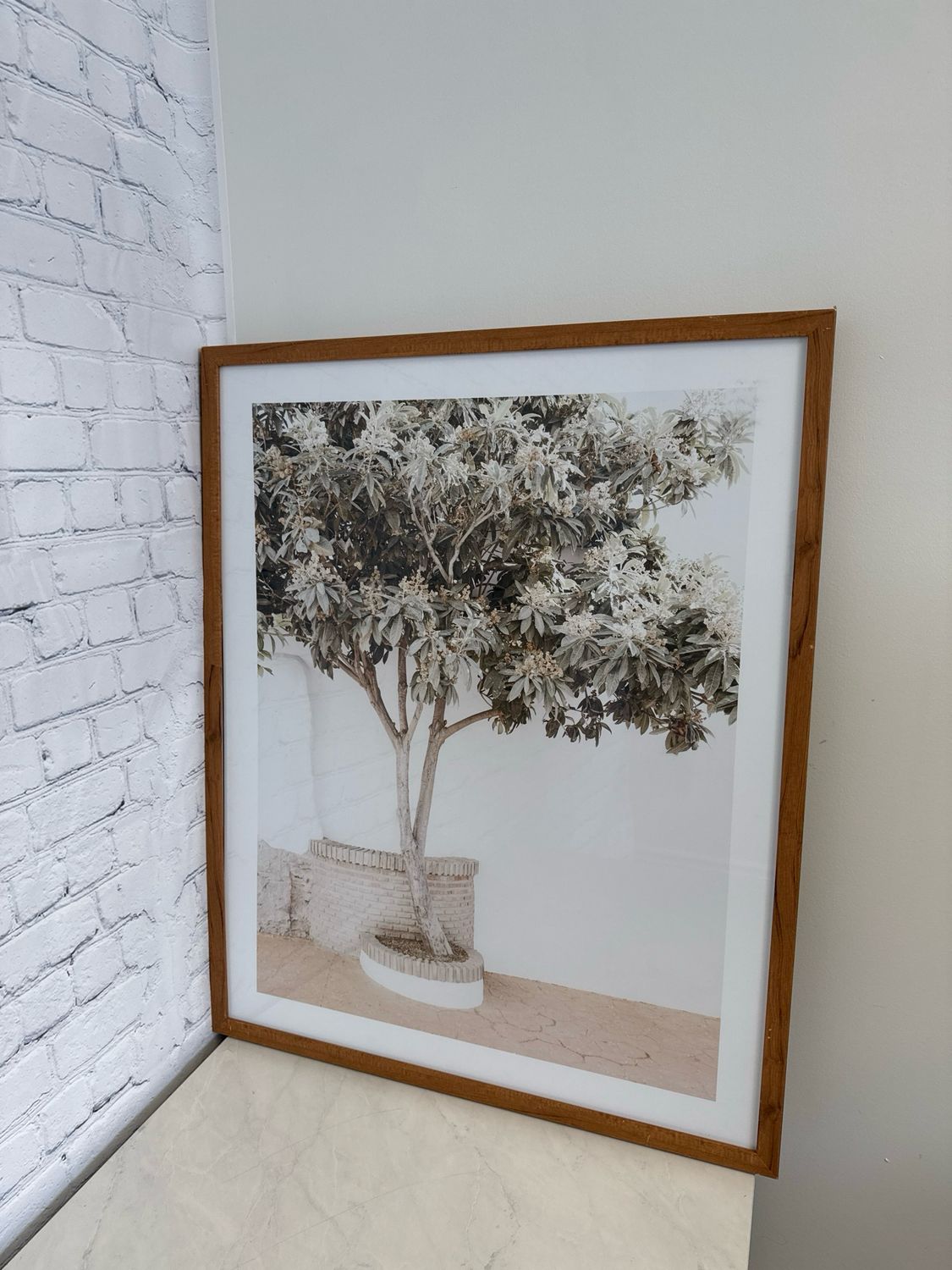 Framed Flower Tree Print