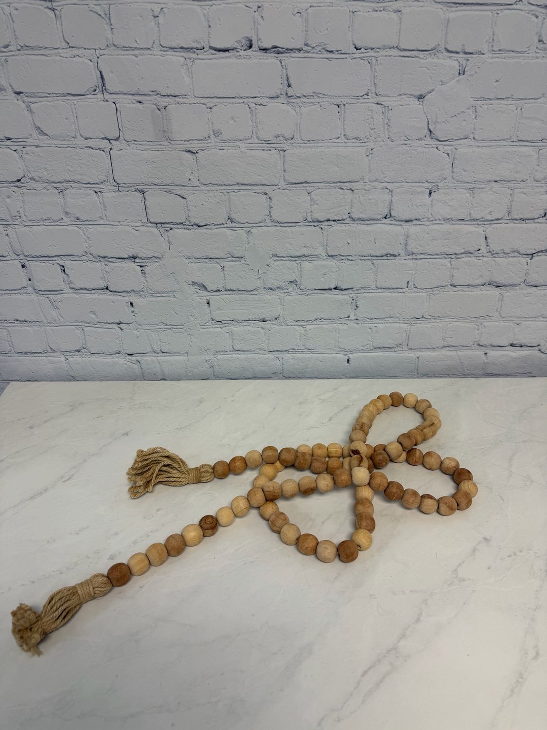 Long Wooden Table Beads