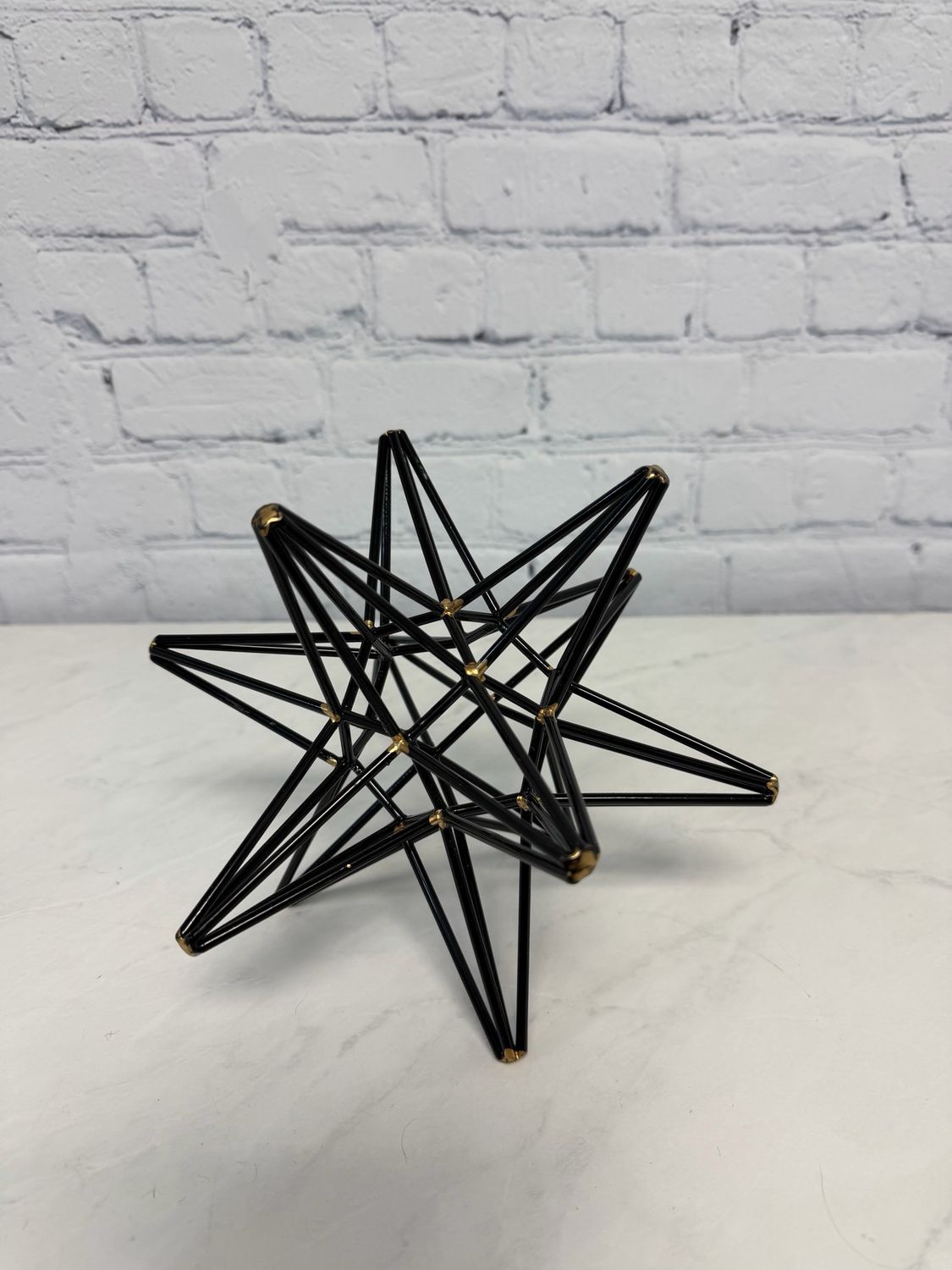 Black & Gold Star Decor