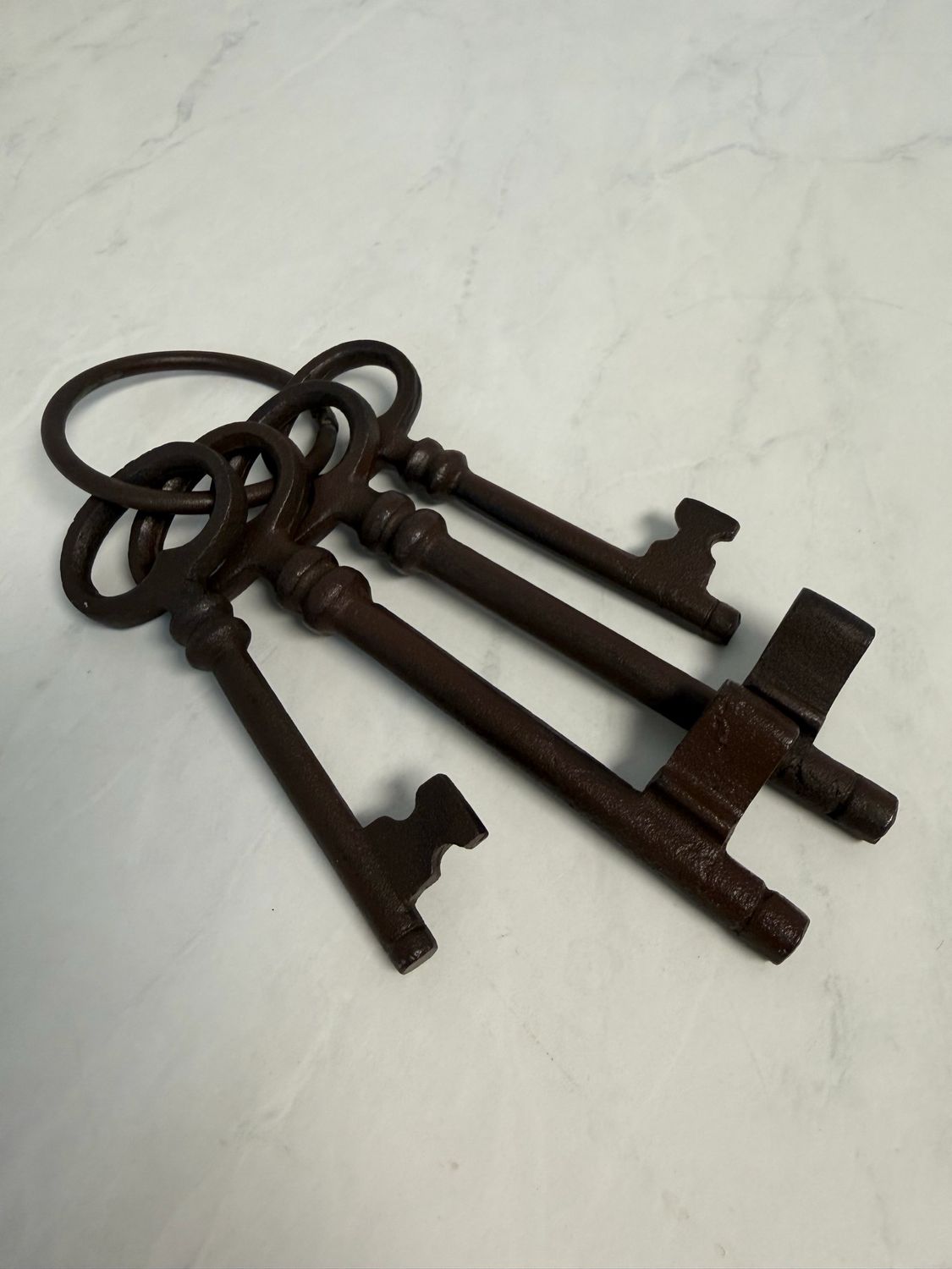 Brown Decorative Table Keys