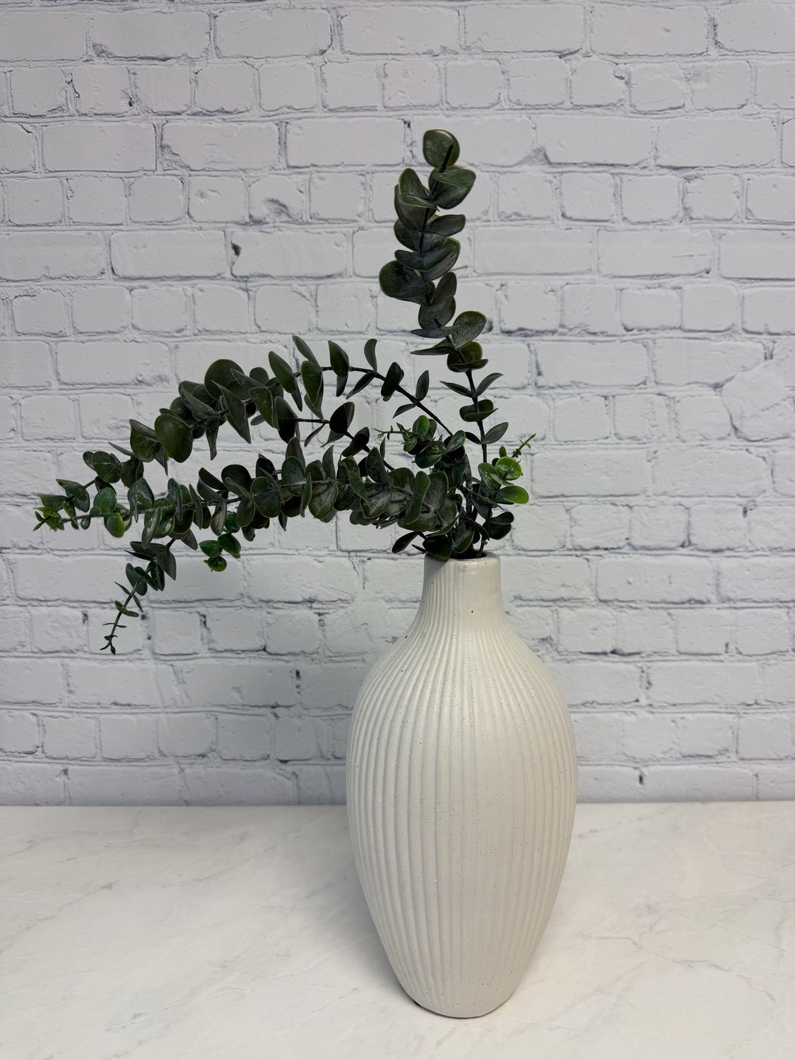 Textured Stone Vase