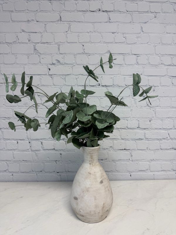 Earth Tone Stone Vase