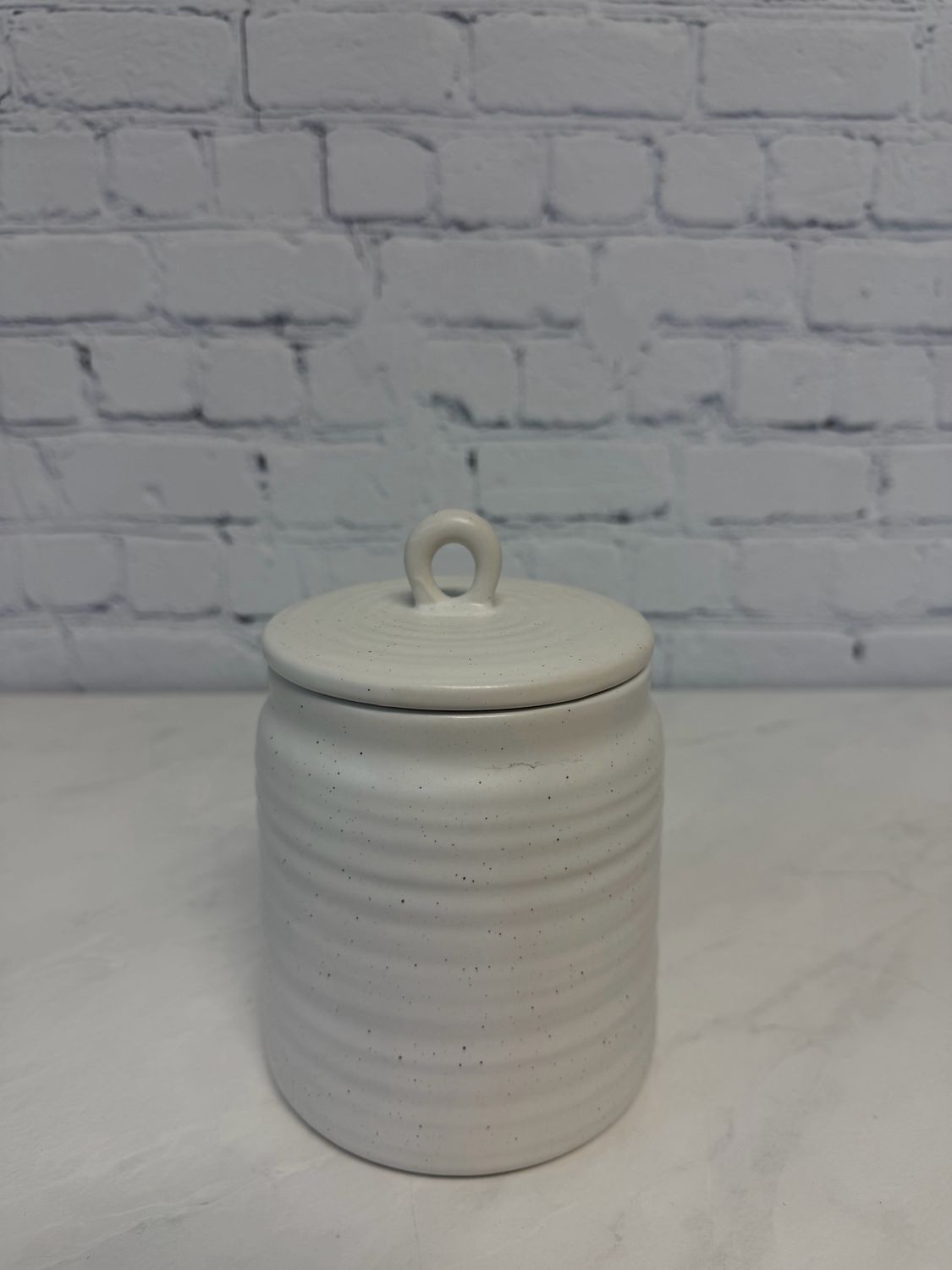 Decorative Jar w/ Lid