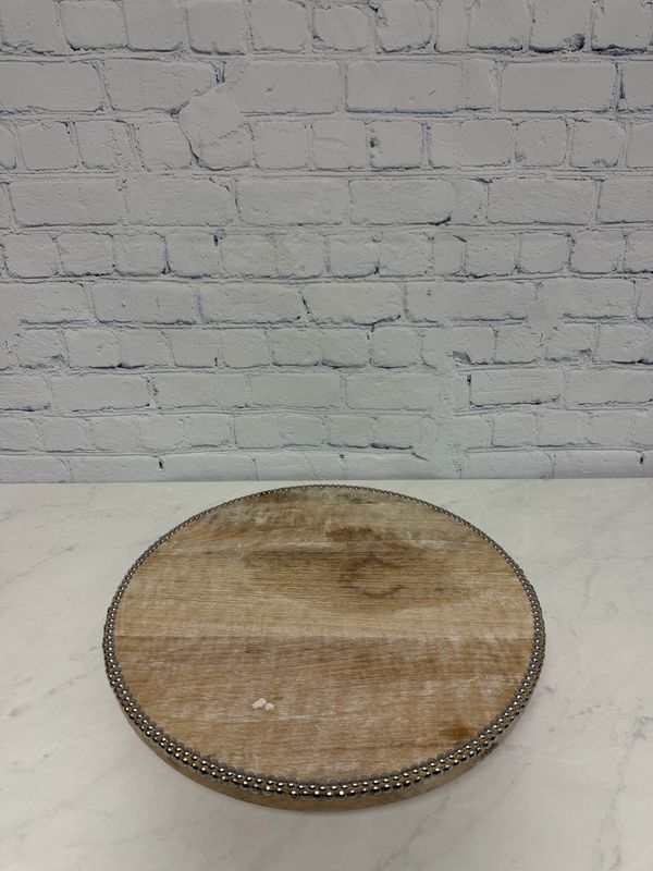 Studded Lazy Susan Tray