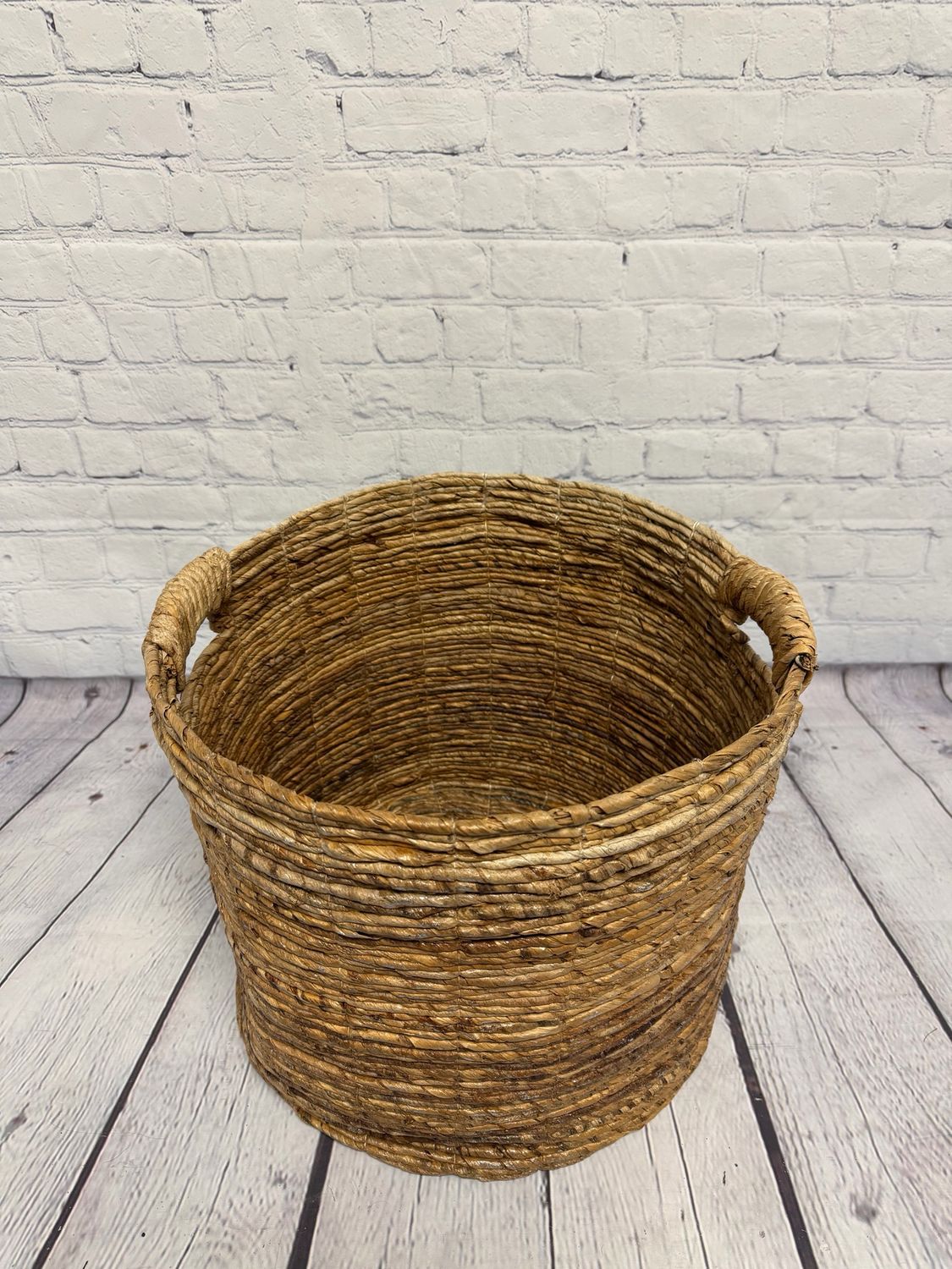 Large Wicker Floor Basket
