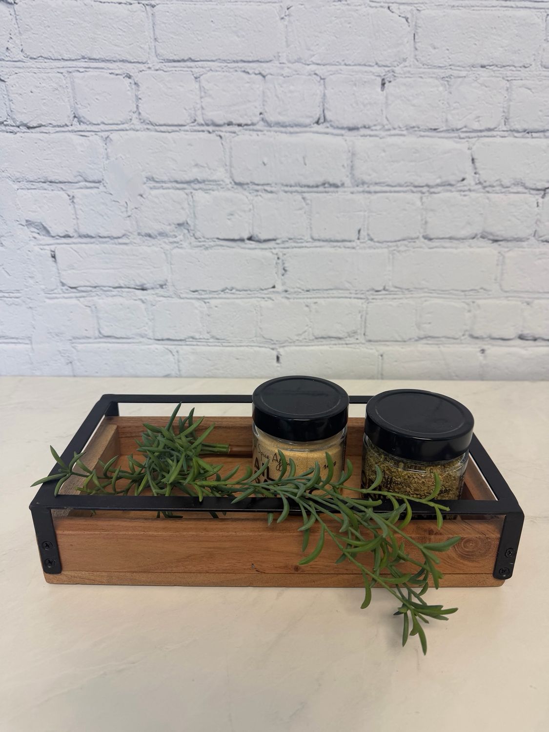 Small Rectangular Tray W/ Spices