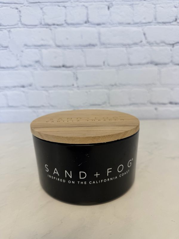 Medium Black Decorative Candle