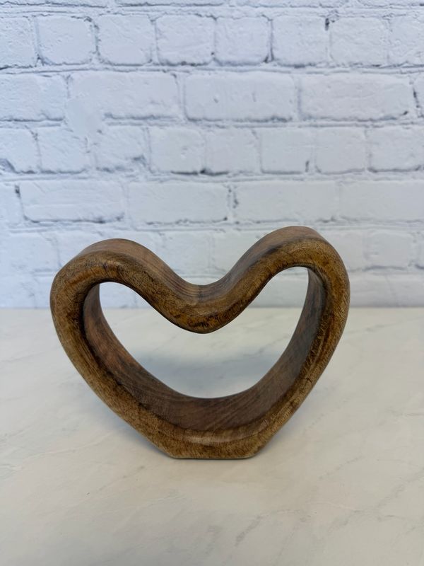 Wooden Heart Decor