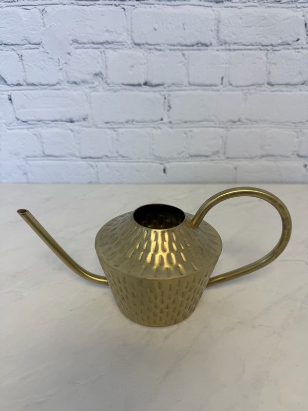 Small Gold Watering Can