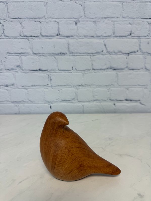 Faux Wood Bird