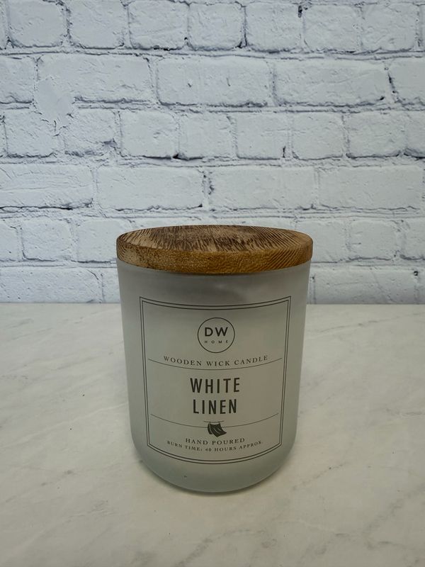 Small White Decorative Candle