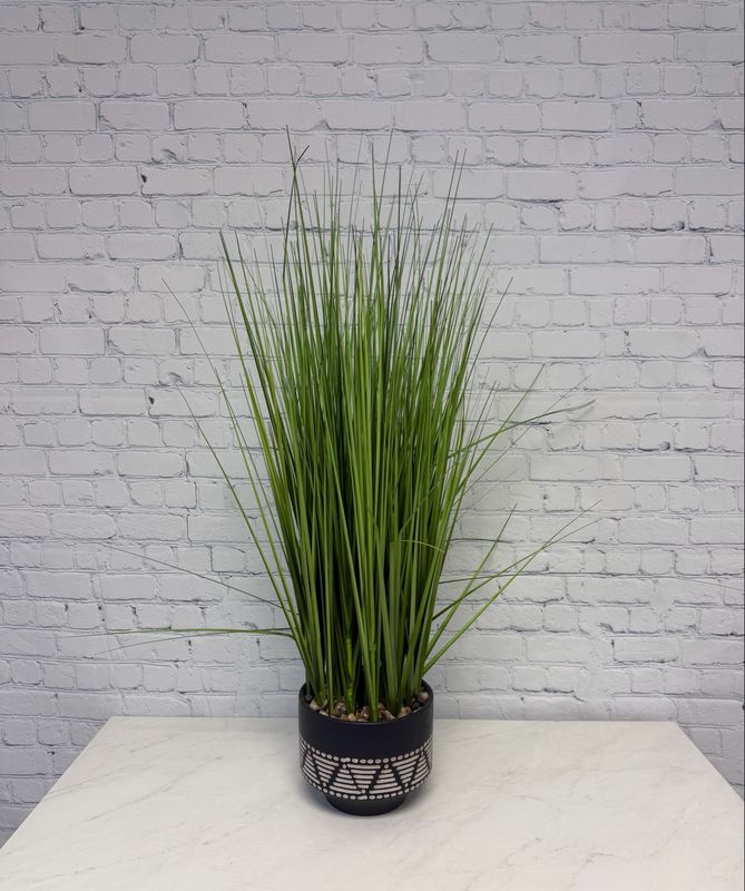 Tall Grass Floor Vase