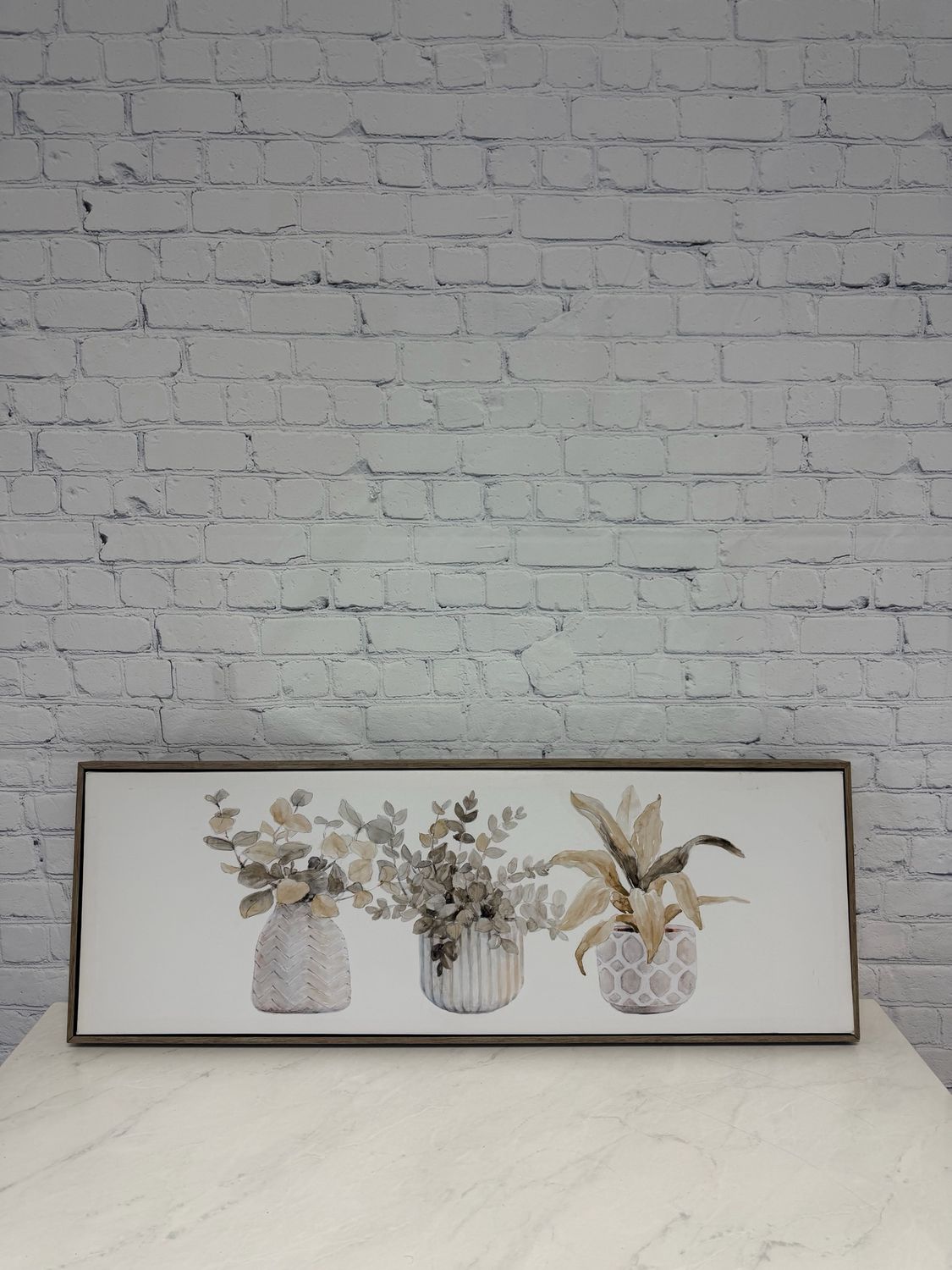 Vases Framed Canvas