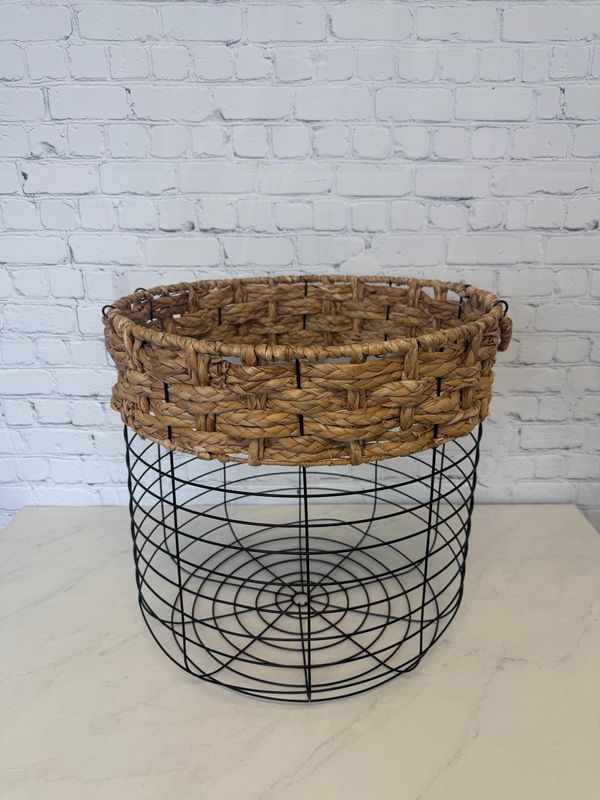 Black Wire Floor Basket