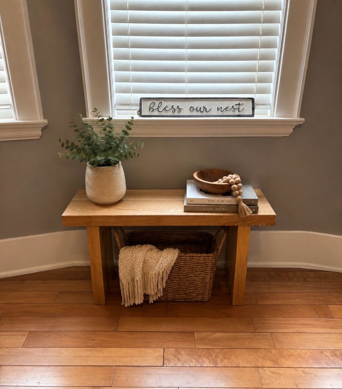 Locally Made Ash Bench