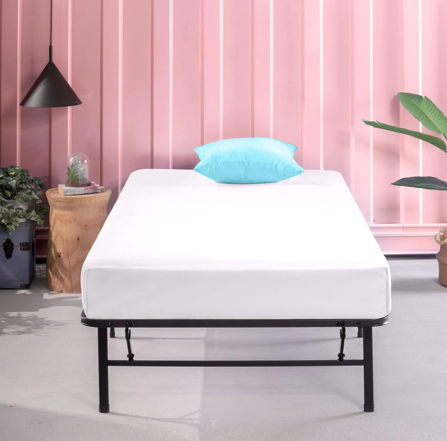 Twin Bed Set - Frame & Mattress