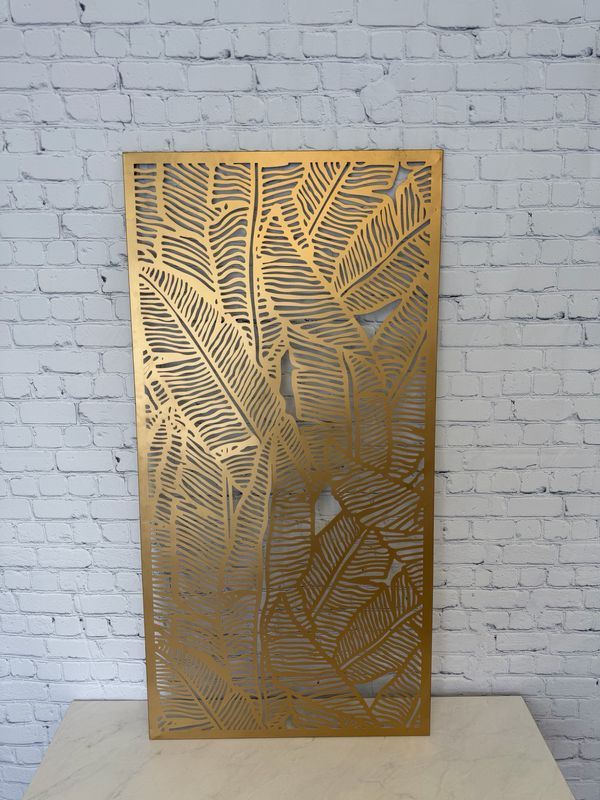 Gold Metal Leaf Art