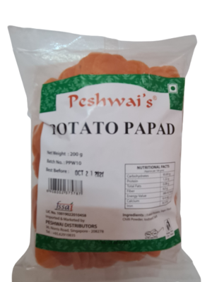 Potato Papad