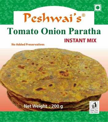 Tomato Onion Paratha